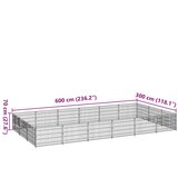  Kavez za pse crni 18 m² čelični | shoptok.hr