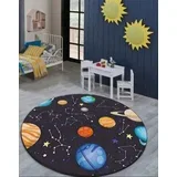 Tepih za decu 120x120cm sa gumenom podlogom - Cosmos, TG-070
