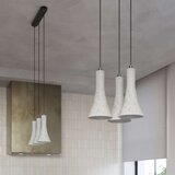  Sollux SL.1226 - Luster na sajli REA 3xE14/12W/230V beton | Eponuda.com