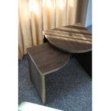 Karup Design Tamno smeđi stolići za kavu u setu 2 kom od masivnog bora Combine – | shoptok.hr