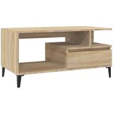  Stolić za kavu boja hrasta 90x49x45 cm konstruirano drvo | shoptok.hr