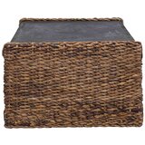  Bocni stol Prirodna 44.5 x 45 x 45 cm Čvrsto mahagonijsko drvo | shoptok.hr