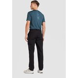 Ea7 Emporio Armani Hlače črna / bela | Shoptok.si