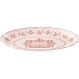 Mali ovalna servirni krožnik "Josephine" - Dusty Pink | Shoptok.si