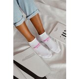 Milena Ladies Socks PROSECCO MOOD White-Pink | Shoptok.si