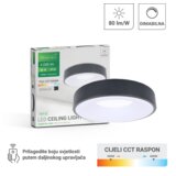 Greentech LED plafonjera 50W 3000-6000K dimabilna sa daljinskim NOIR-M | Eponuda.ba