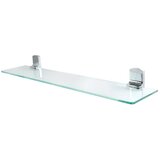 Polica za kupaonicu Taku, staklo/krom, 60 cm | shoptok.hr