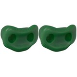 vidaXL Oprijemala za plezanje 2 pcs Zelena 100 x 67 x 43 mm PP, (5000202772) | Shoptok.si