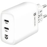 TACTICAL mrežni punjač 2x USB-C - 40W - Bijela | shoptok.hr