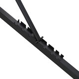  Klupa za težine Crna 131 x 41 x 110 cm Čelik s prahom premazan | shoptok.hr