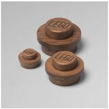 Lego drvene kuke za kačenje od obojene hrastovine 3 komada cene