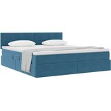  s od storage Tamno plava 160 x 200 cm Baršun | shoptok.hr