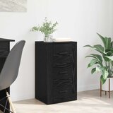  Kreveta s ladicama Crni hrast 40 x 33 x 70 cm Konstruirano drvo | shoptok.hr