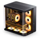 Jonsbo TK-2 2.0 Midi-Tower, Tempered Glass - black | shoptok.hr