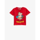 Koton T-Shirt - Red - Fitted Cene