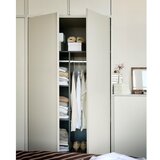 vtwonen Kremno bela modularna garderobna omara iz masivnega bora 150x200 cm Daily – | Shoptok.si