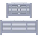  Pokrov za radijator MDF sivi 205 cm | shoptok.hr