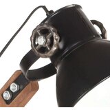  Industrijska namizna svetilka črna okrogla 58x18x90 cm E27, (20618325) | Shoptok.si