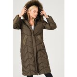 Dewberry Z6751 LADY COAT-KHAKI Cene