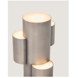 Kave Home Kovinska LED zatemnitvena namizna svetilka v srebrni barvi (višina 26,5 cm) Adrina – | Shoptok.si