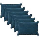  Presvlaka za jastuk 6 pcs HOUTEN Plava 50 x 75 cm Baršun | shoptok.hr