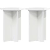  Stalak za biljke 2 pcs Bijela visokog sjaja Ø29 5 x 40 cm | shoptok.hr