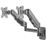 Manhattan 2-struki Zidni nosač za monitor 43,2 cm (17") - 81,3 cm (32") Vrtljivi nosač, Podesiv po visini, Nagibni i okretni Cijene