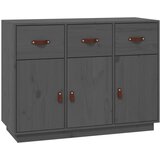Maison Chic Komoda - Predalnik siva 100x40x75 cm trdna borovina, (21715791) Cene