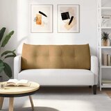  Jastuk za leđa Smeđa 120 x 24 x 50 cm Baršun | Eponuda.com