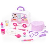 Polesie Igračka Doktorski set, U koferu sa točkovima, 16 delova, Roze | ePonuda.com