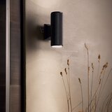 Ideal Lux - Spoljno zidno svetlo BASE 2xGU10/28W/230V IP44 crno | Eponuda.com