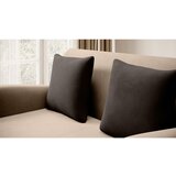 ELTAP Svjetlo smeđa baršunasti sklopiva sofa 130 cm Ario – | shoptok.hr