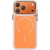 AVIZAR MagSafe ovitek za iPhone 17 Pro Max, dvomaterialna, ultra ojačana zaščita, Oranžna, (5000190647) | Shoptok.si