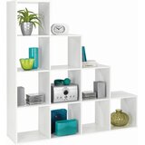 XORA REGAL 149/149/35 cm bela | Shoptok.si