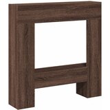  Okvir za kamin boja hrasta 81x18x82 cm od konstruiranog drva | shoptok.hr