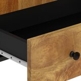  Visoka komoda s ladicom 60x33x100 cm od drva manga i željeza | Eponuda.com