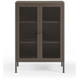 Marckeric Siva kovinska omarica 70x100x40 cm Fayna – | Shoptok.si