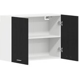 Viseći ormarić s policom Zidne Lyon Crni hrast 80 x 31 x 60 cm | shoptok.hr