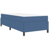  Krevetna konstrukcija Plava 90 x 200 cm Baršunasta tkanina | shoptok.hr