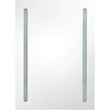  Kupaonski ormarić s ogalom sjajni sivi 50 x 13 x 70 cm | shoptok.hr
