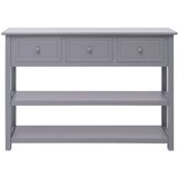 Maison Chic Komoda - Predalnik siva 108x30x76 cm trden les pavlovnije, (21718030) | Shoptok.si