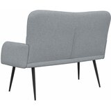 SOFA za dvije osobe Svjetlosiva 115 x 61 x 87 cm Tkanina | shoptok.hr