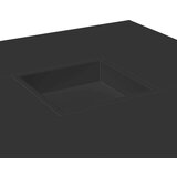 vidaXL Klubska mizica črno 80x80x40 cm inženirski les | Shoptok.si