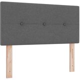  Krevet s uzglavljem s madracem &amp LED tamno sivi 80x200 cm tkanina | shoptok.hr