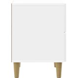  Noćni ormar s ladicama Bijela visokog sjaja 43 x 34,5 x 48 cm | Eponuda.com