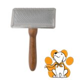 Tauro Pro Line brush Metal Rim S, Klasična Metalna četka Za Negu Dlake