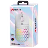  Miš Xtrike GM-209W Gaming RGB beli USB | Eponuda.ba