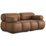 Makamii Smeđa sofa od imitacije kože 190 cm Lokua – | shoptok.hr