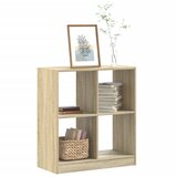 vidaXL Knjižna omara sonoma hrast 68,5x32x75 cm inženirski les Cene