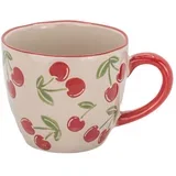 Bež keramička šalica 250 ml Cherries –